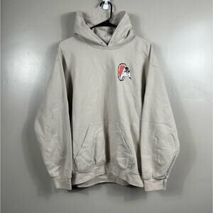 Lonely Ghost Limited Edition Black Creeper Halloween Hoodie Cream Size Medium